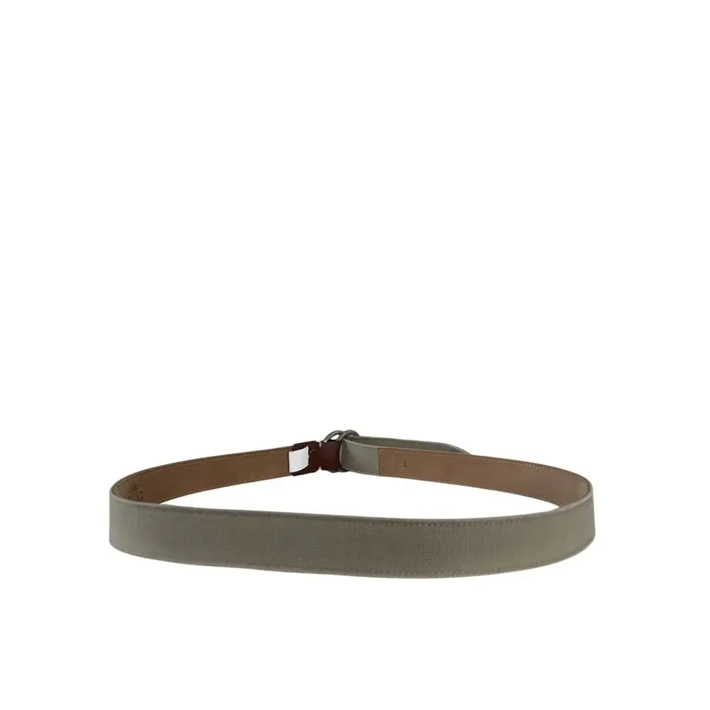 Peter Millar Women’s O-Ring Leather Golf Belt Size Large Brown Tan Spain MS16A69